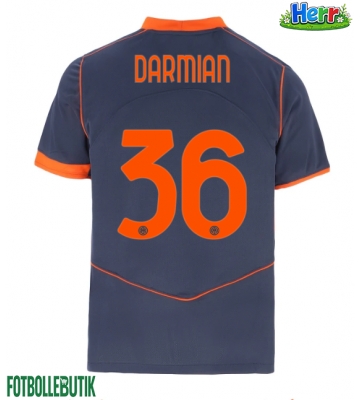 Inter Milan Matteo Darmian #36 Tredje Tröja 2025-26 Kortärmad